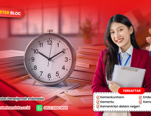 Berapa Lama Proses Translate Ijazah Indonesia-Inggris di Master Translate?