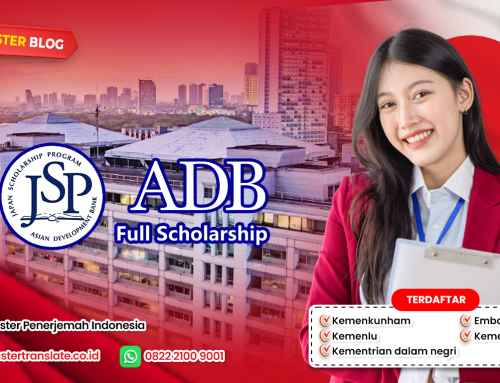 Asian Development Bank Japan Scholarship Program: Persyaratan dan Benefit