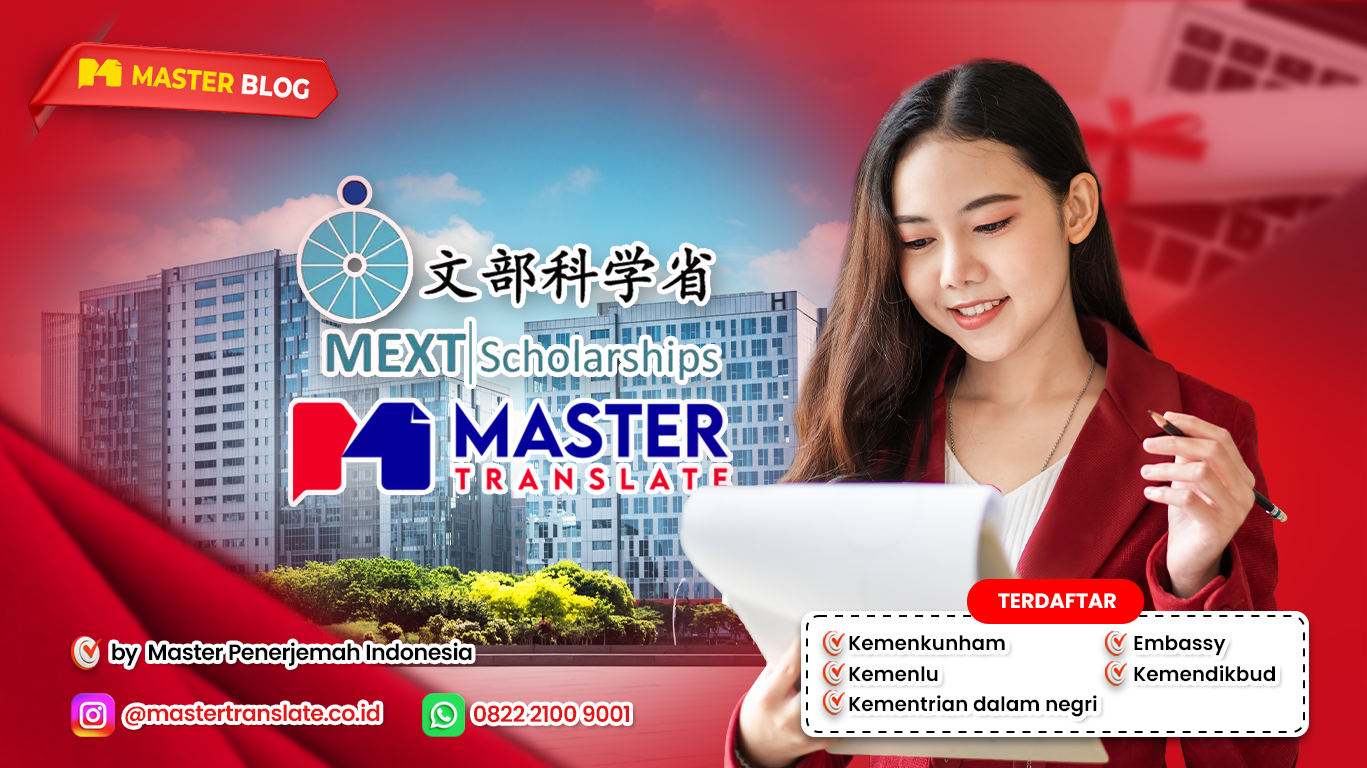Terjemah tersumpah Ijazah Mext Kosen